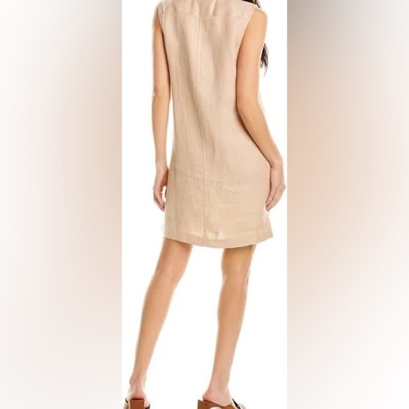 Theory utilitarian linen shift dress‎ size Medium minimalist closet staple - Picture 1 of 7